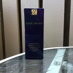 NEW Estee Lauder Double Wear Maximum Cover Foundation in Creamy Tan